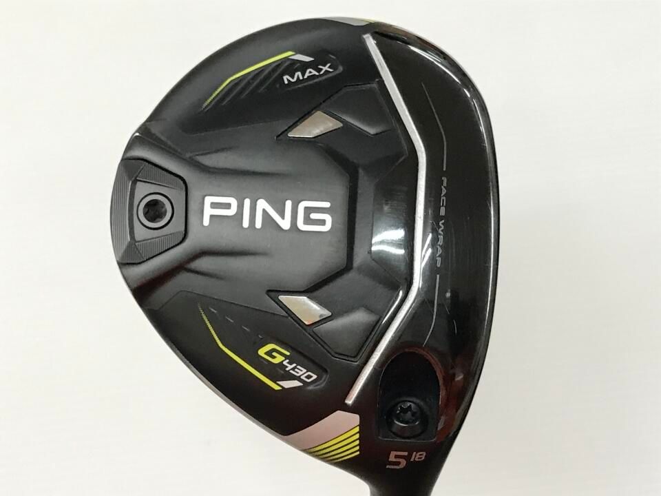 ピン　G430 MAX　18度　TOUR 2.0 CHROME 65　Sフレックス　フェアウェイウッド　中古【最短即日発送】