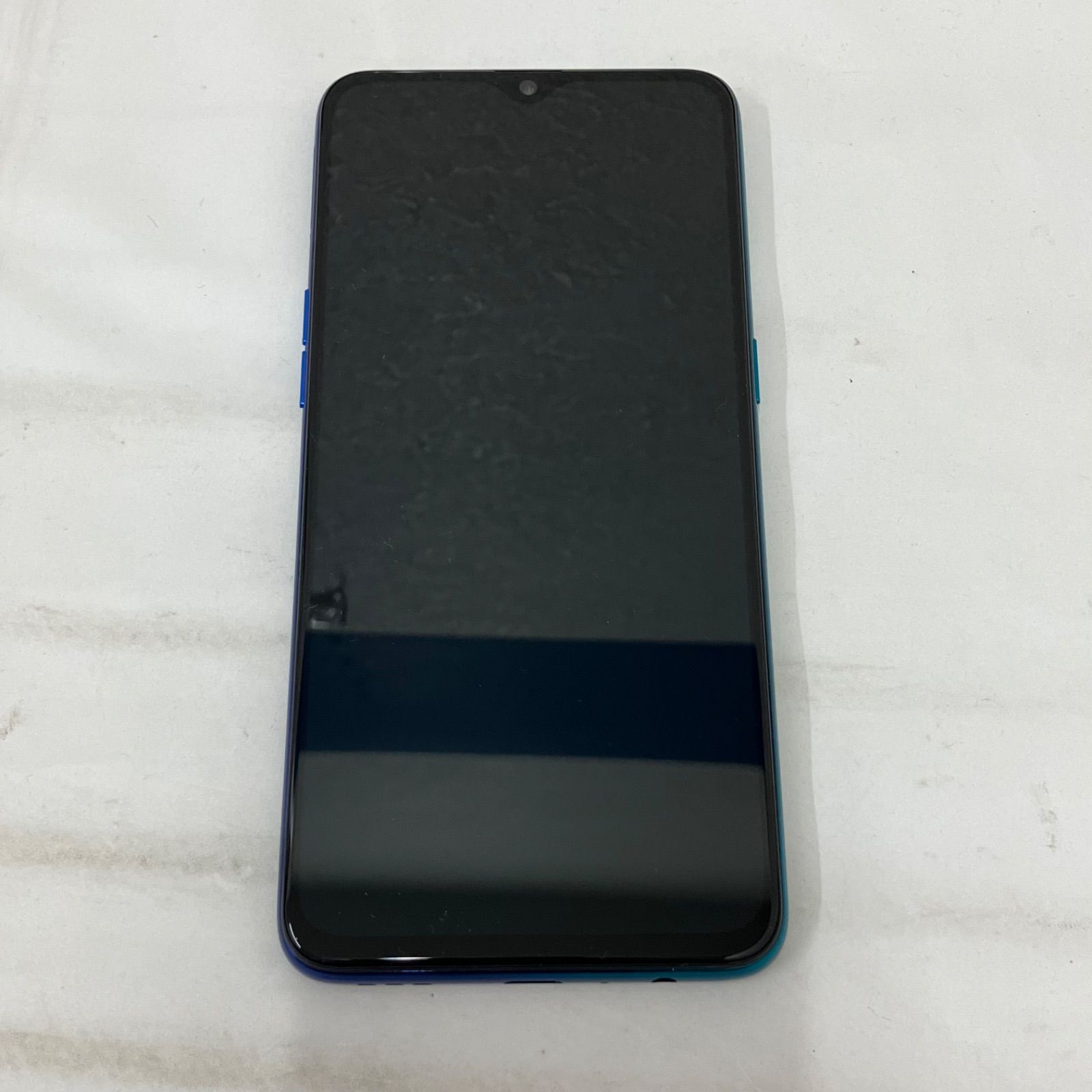 D10096 OPPO Reno A 64GB 動作確認済み ブルー スマートフォン SIM