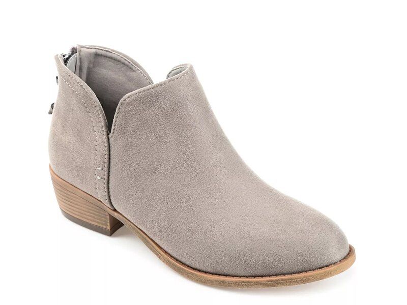 ジャーニー レディース シューズ ブーツ・レインブーツ Journee Livvy Bootie Grey グレー