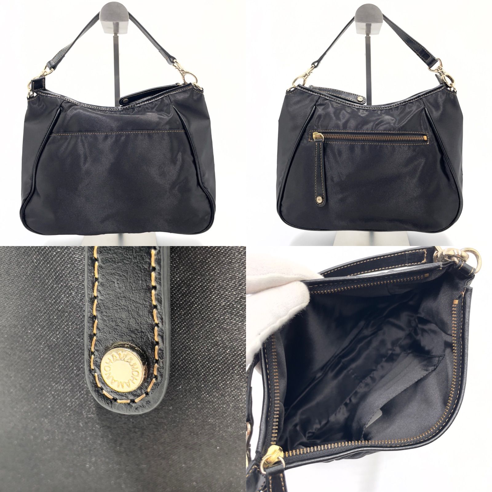 極美品✨濱野皮革工藝 HAMANO ハマノ 2way トートバッグ ショルダー
