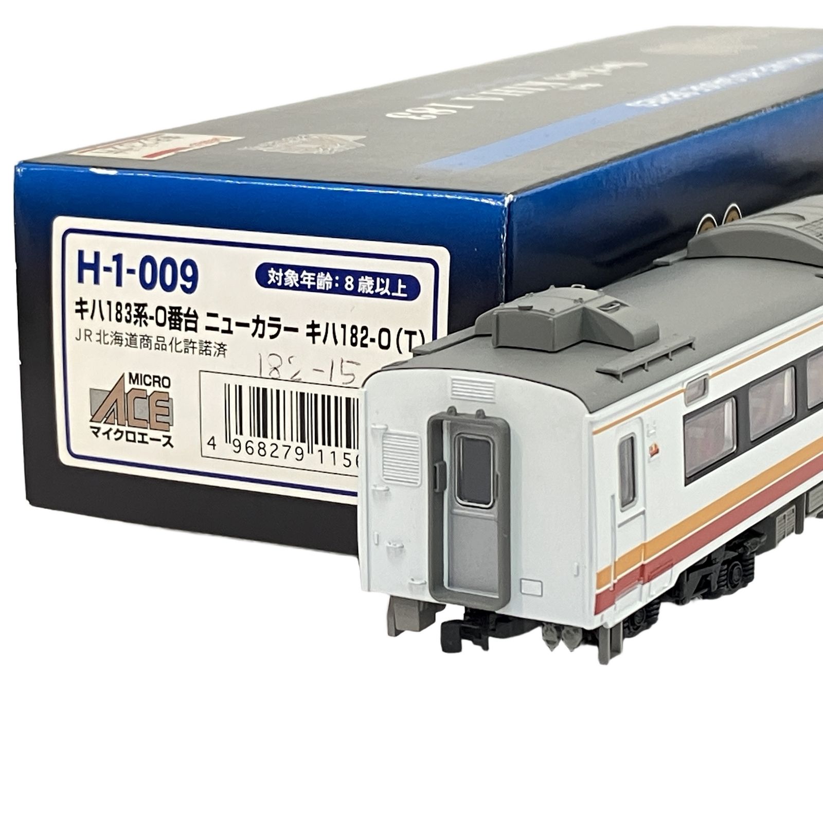 マイクロエース H-1-009 JR北海道 キハ183系0番台 ディーゼルカー キハ182 新塗装 T車 HOゲージ 鉄道模型 中古 N11357925