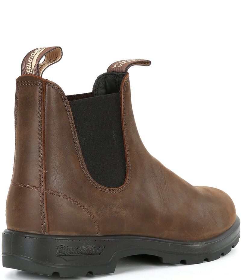 ブランドストーン メンズ シューズ ブーツ・レインブーツ チェルシーブーツ チェルシー ブーツ レザー Blundstone Ant Brn 550 Water Resistant Leather C
