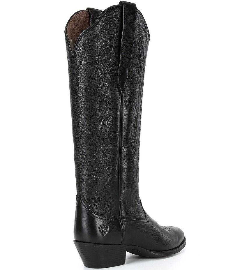 アリアト レディース シューズ ブーツ・レインブーツ トール ブーツ レザー Ariat Womens Heritage R Toe Tall Stretchfit Leather Western B