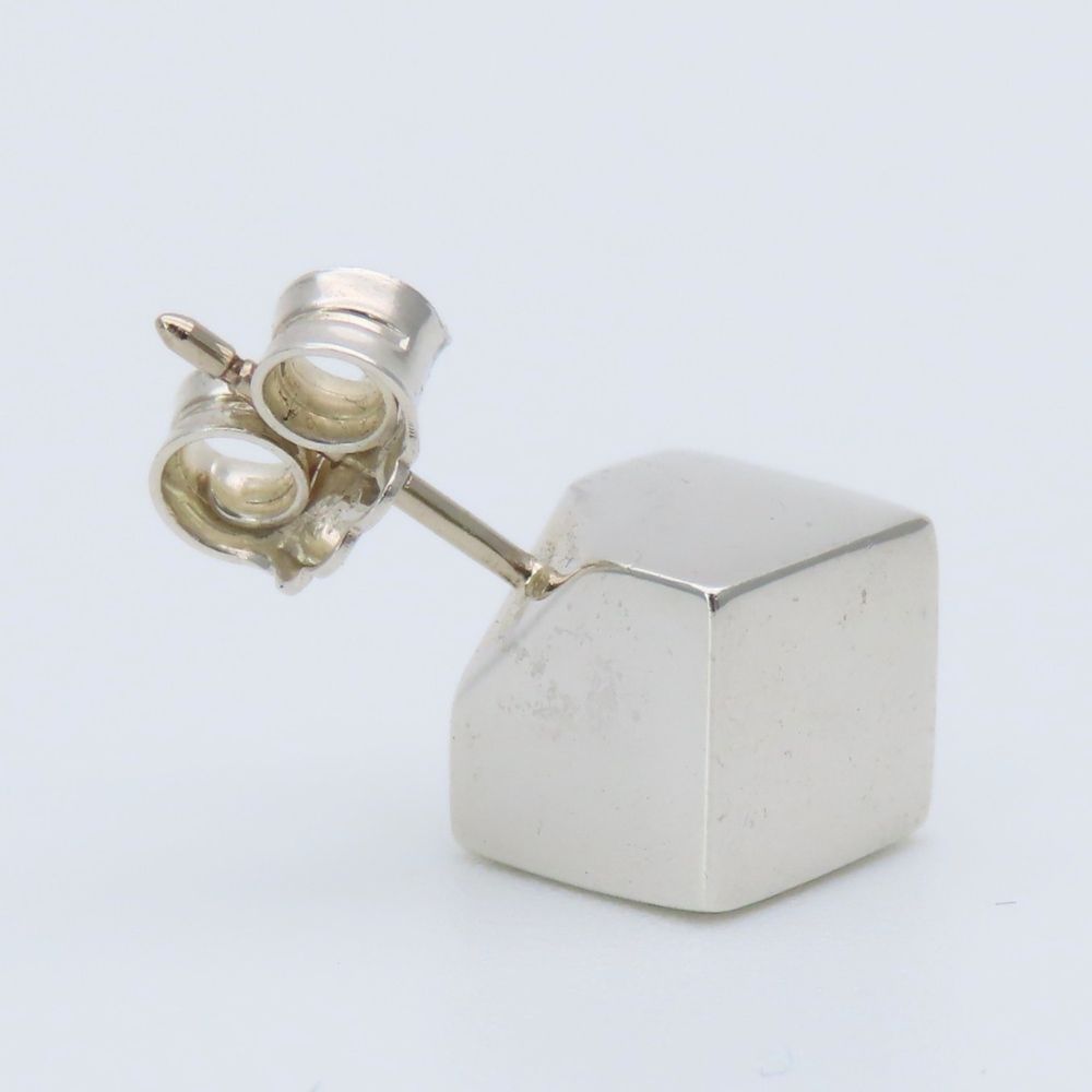 中古】 ティファニー ピアス キューブ シルバー925 約7.3g シルバー