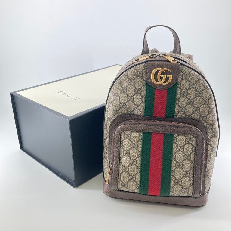 GUCCI（グッチ）　オフィディア　GGスモール　リュック・デイパック　547965　ブラウン