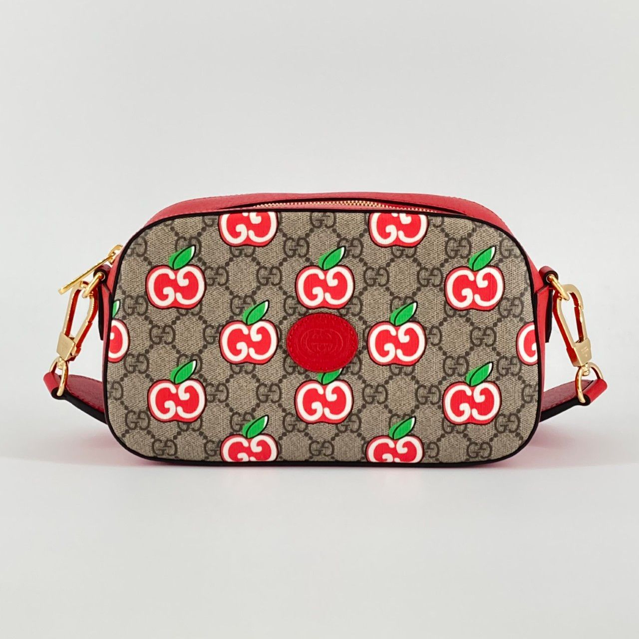 GUCCI（グッチ） GGアップル 574866 ショルダーバッグ レッド
