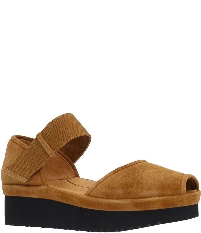 ラモールドピード レディース シューズ サンダル プラットフォーム スエード LAmour Des Pieds Amadour Suede Platform Sandals Coffee コーヒー