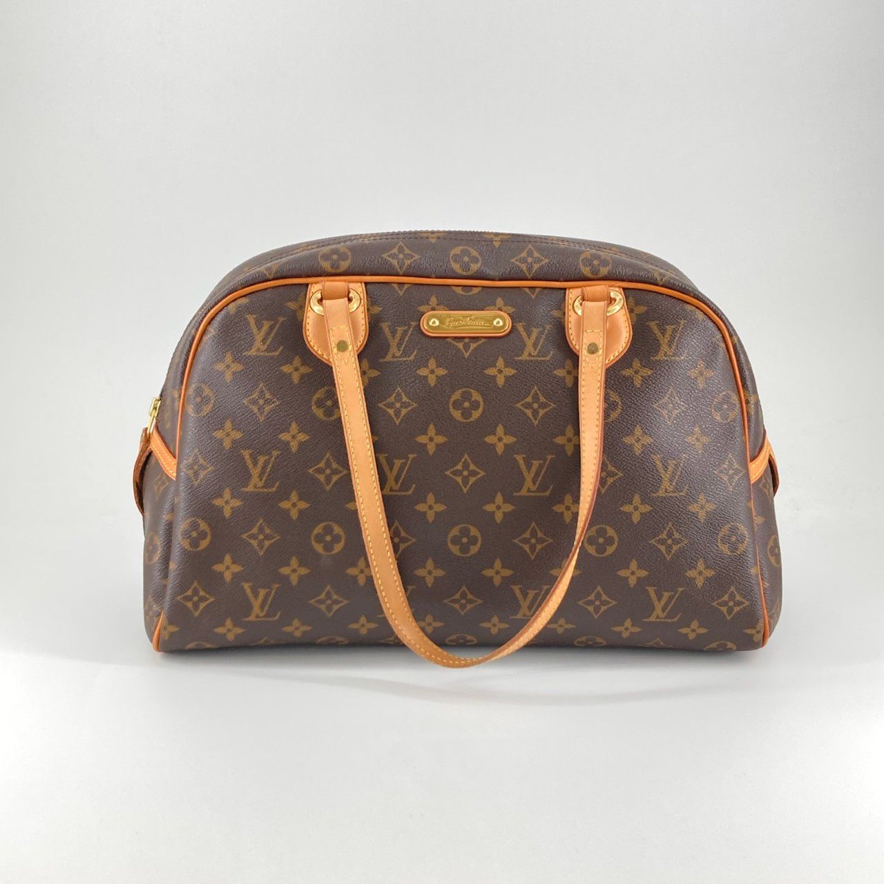 【12％OFFクーポン配布中】LOUIS VUITTON（ルイ・ヴィトン） モントルグイユGM M95566 ハンドバッグ ブラウン