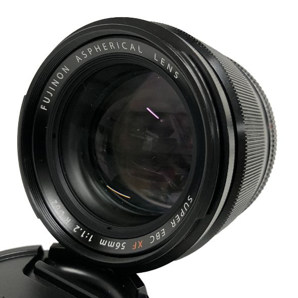 FUJIFILM フジフイルム XF56mm F1.2 R 単焦点レンズ 大口径 ポートレート Xマウント 交換レンズ カメラ周辺機器 中古 B11346558