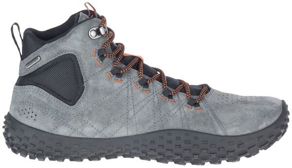 メレル メンズ シューズ スニーカー Merrell Mens Wrapt Mid Waterproof Shoes Granite