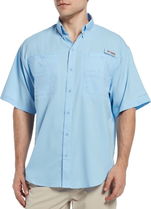 コロンビア メンズ トップス シャツ Columbia Mens PFG TamiamiI Short Sleeve Shirt Sail