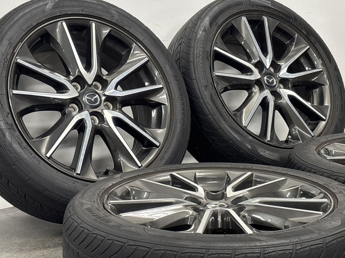 交換用に】マツダ CX-3 純正 18in 7J +50 PCD114.3 ナンカン
