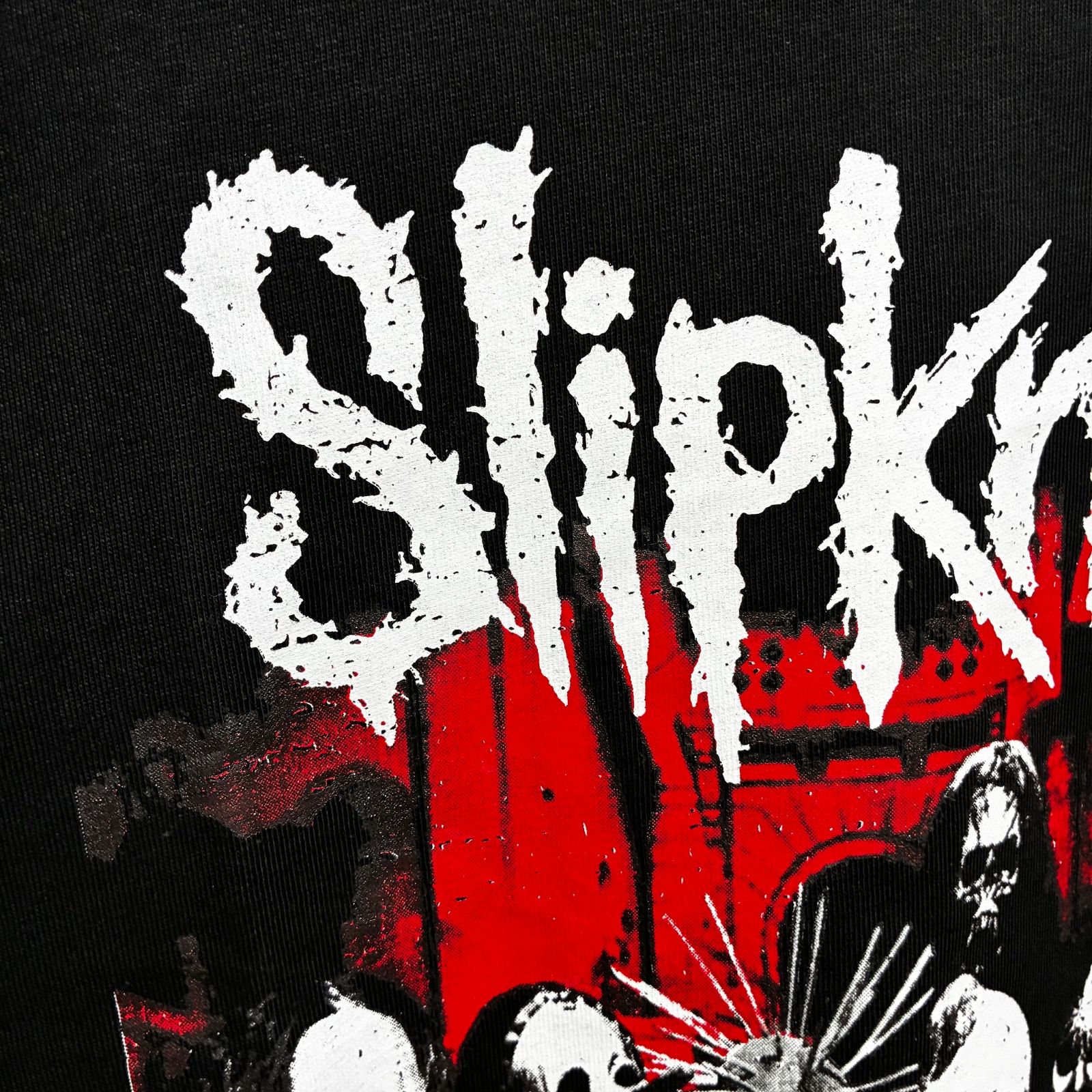 新品 公式 タグ付き スリップノット SLIPKNOT 両面プリント バンドT