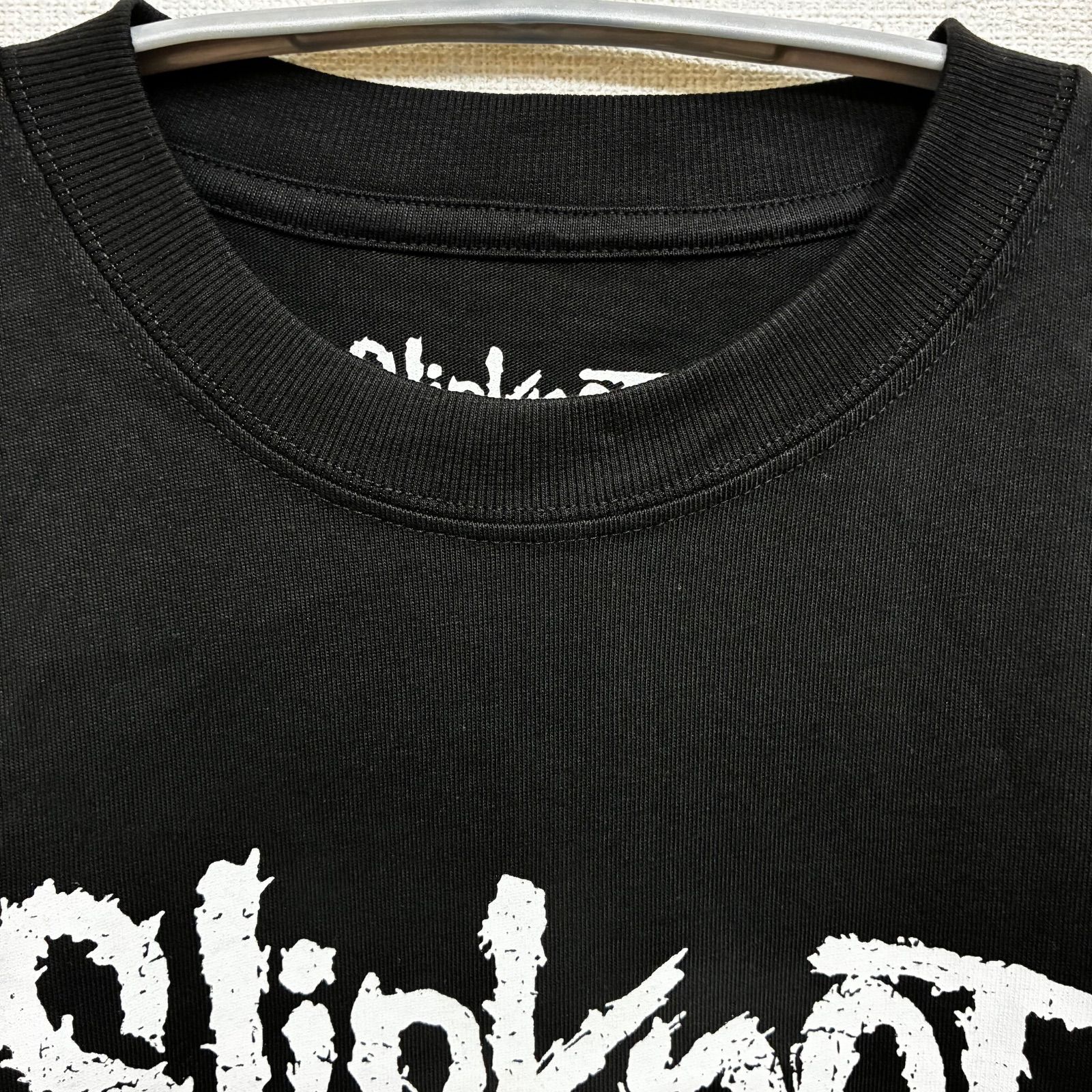 新品 公式 タグ付き スリップノット SLIPKNOT 両面プリント バンドT