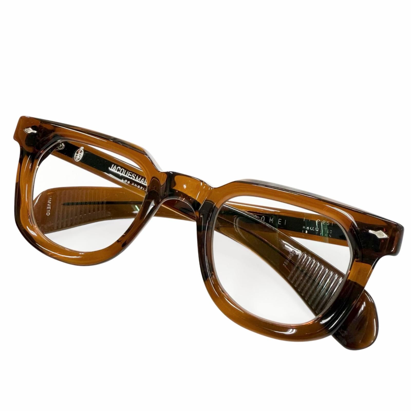 美品▼JACQUESMARIEMAGE ジャックマリーマージュ JMMVE1D VENDOME Hickory 世界350本限定 150/350 メガネ 眼鏡 アイウェア 47□25 度入り 92,400円
