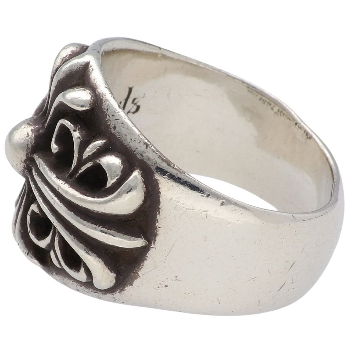 中古】 CHROME HEARTS クロムハーツ キーパー リング 指輪 SV925 