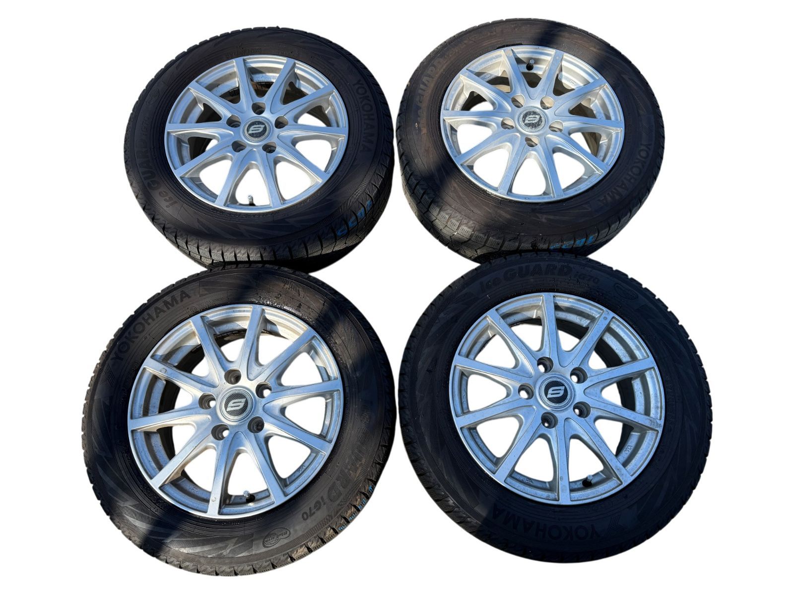 フリード＋　GB8　アルミホイール　 STRANGER 5Wスポーク　185/65R15　15×6J　IS:+50　PCD:114.3　管理番号:5576