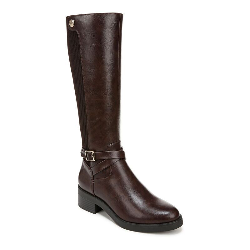 ライフストライド レディース シューズ ブーツ・レインブーツ トール LifeStride Brittany Womens Tall Riding Boots Brown ブラウン