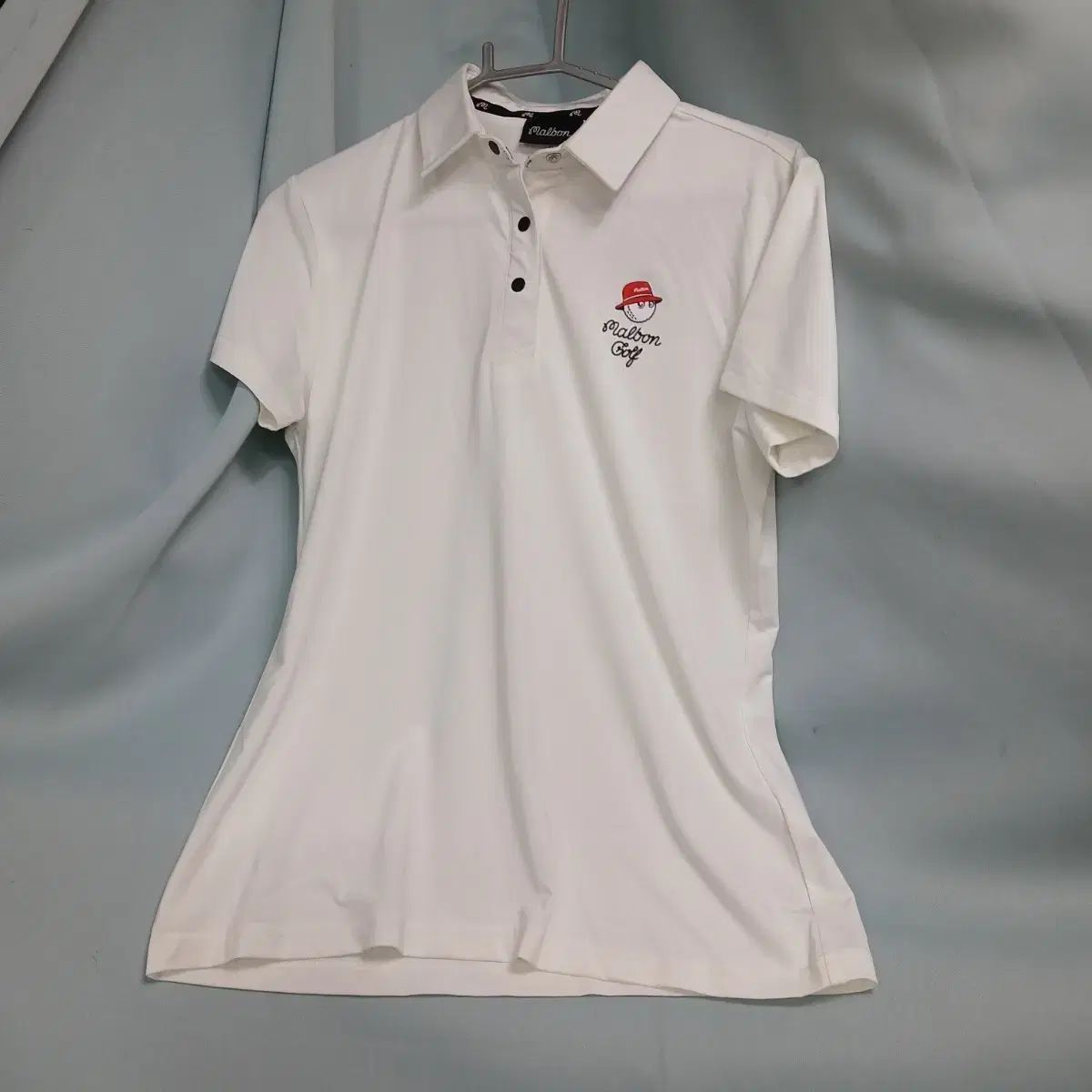 マルボンゴルフ 半袖 カラーTシャツ 白 M