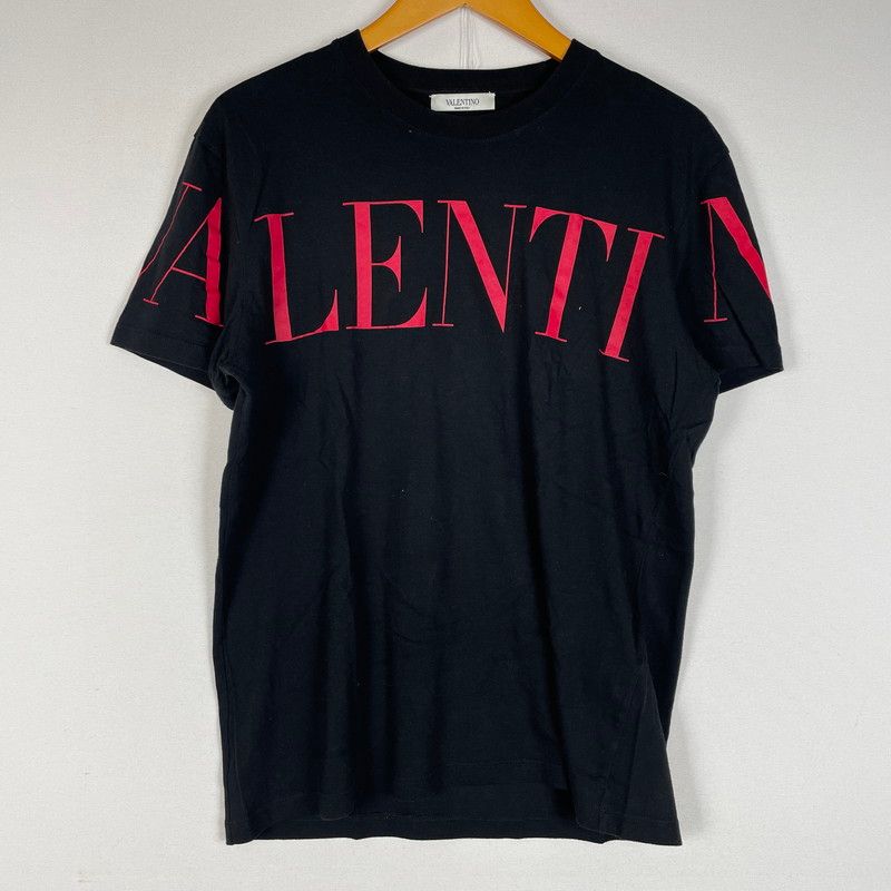 【中古品】 VALENTINO ヴァレンチノ VLTN LOGO S/S TEE SV3MG0385FN ロゴ ショートスリーブ Tシャツ 半袖 トップス 【141-260616-yo-02-tei】