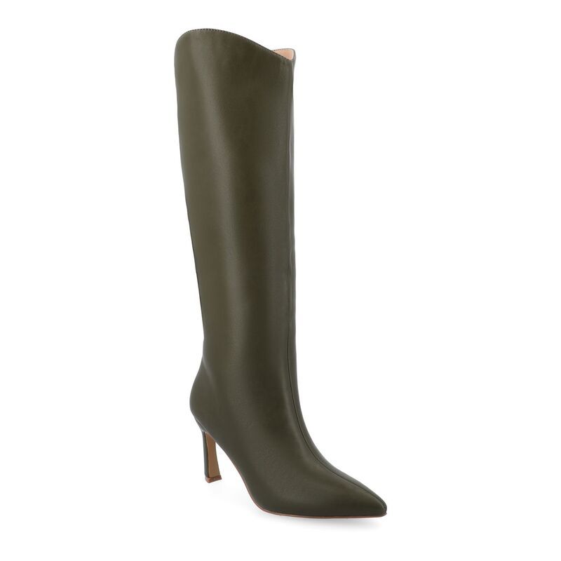 ジャーニー レディース シューズ ブーツ・レインブーツ Journee Rehela Womens KneeHigh Boots Olive オリーブ