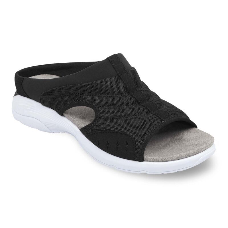 イージースピリット レディース シューズ サンダル Easy Spiritraciee Womenslide Sandals Black ブラック