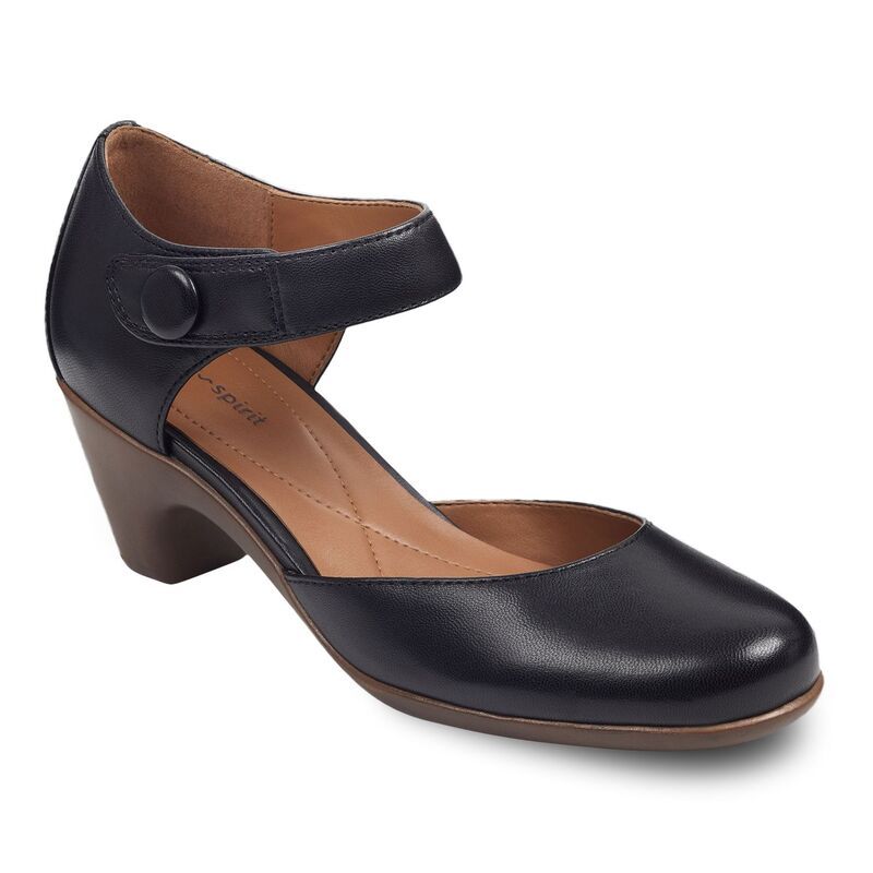 イージースピリット レディース シューズ パンプス ヒール Easy Spirit Clarice Womens Heels Black ブラック