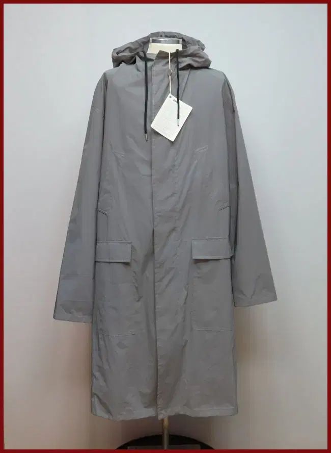 MSGM/銀色トレンチコート(-新品)/110-115サイズ/グッドポーズヴィンテージ