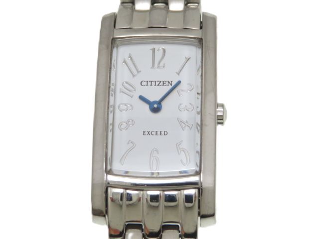 【ノーメンテナンス特価】CITIZEN シチズン ウォッチ エクシード エコドライブ 時計 EBS75-5041 腕時計 ステンレス レディース【中古】431