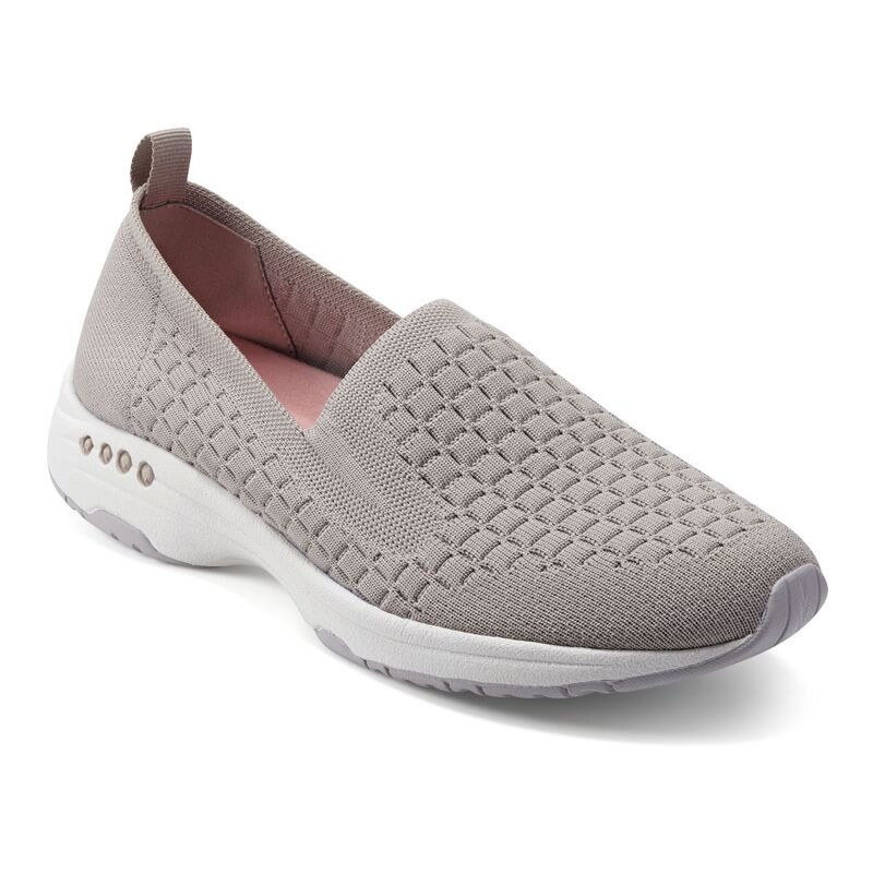 イージースピリット レディース シューズ スニーカー ニット Easy Spiritech Womens Knit SlipOn Shoes Taupe トープ