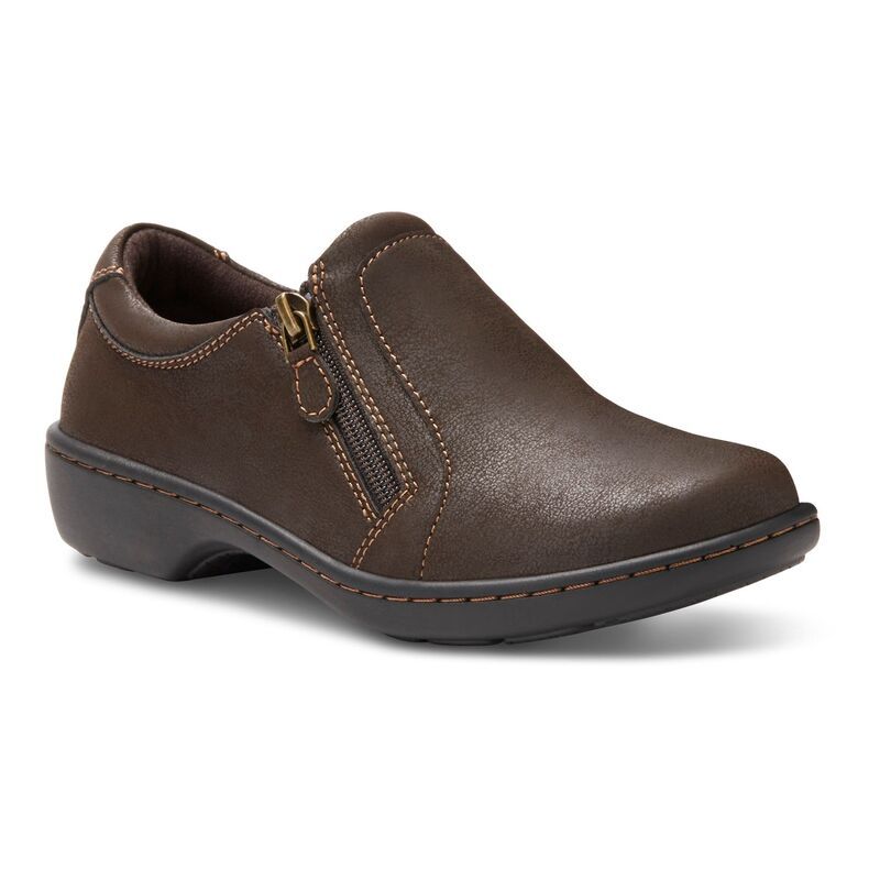 イーストランド レディース シューズ スリッポン・ローファー Eastland Vicky WomenslipOn Shoes Brown ブラウン