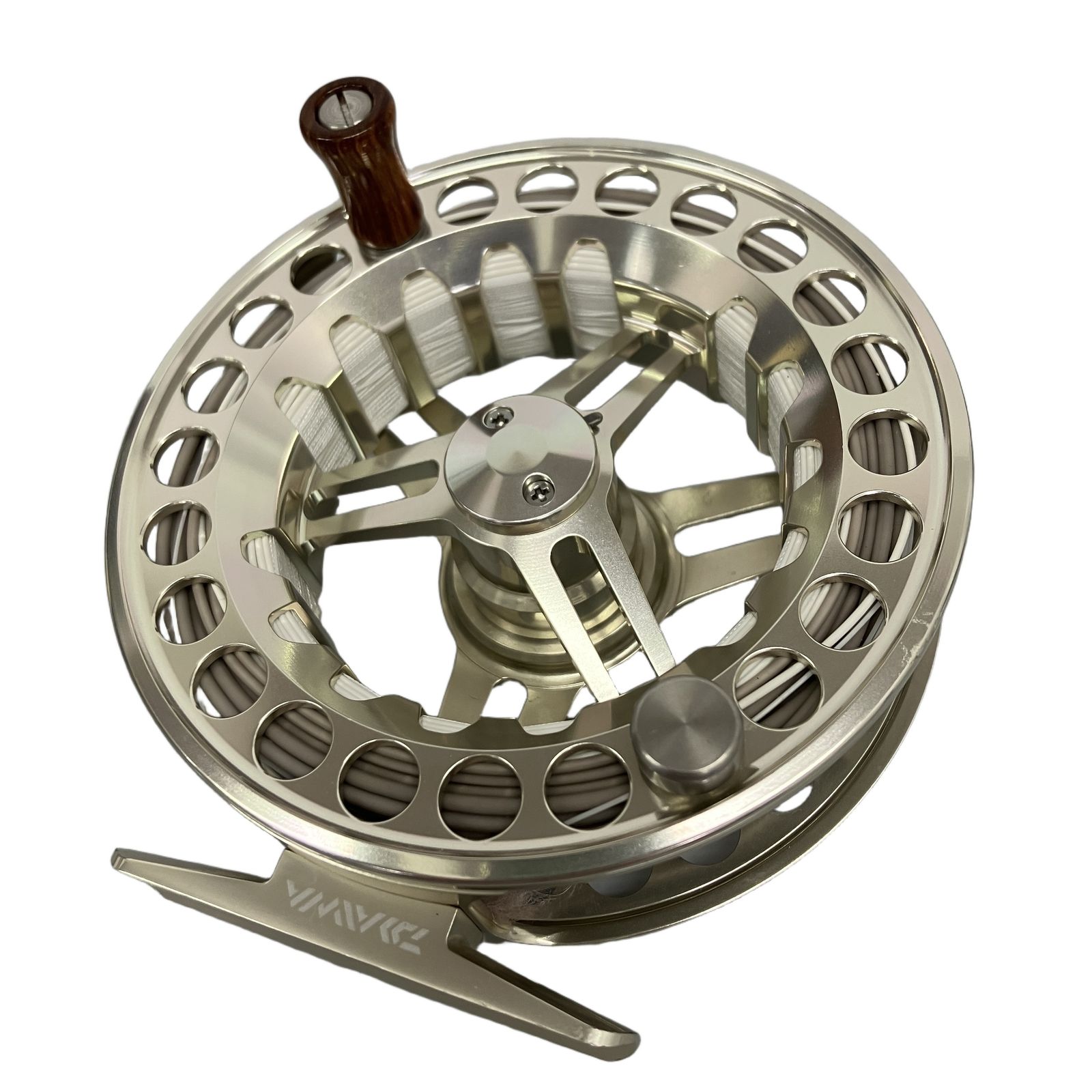 DAIWA LOCHMOR SLA7/8 フライリール 7/8 シャンパンゴールド ダイワ ロッホモア #7 #8 機関良好 中古 T11238726