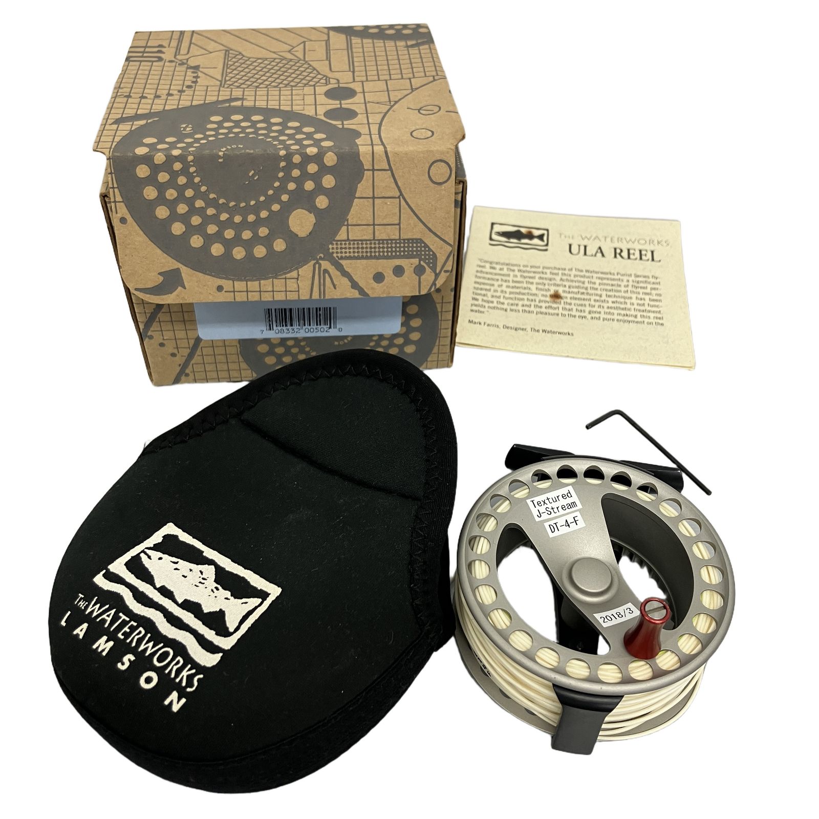 LAMSON WATERWORKS ULA Purist P2 フライリール ラムソン ピューリスト #3 #4 #5 機関良好 中古 T11219625