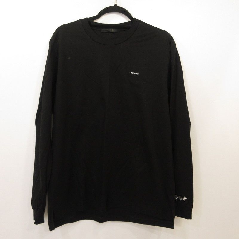 【姫路東店】 中古 TATRAS | タトラス 長袖Ｔシャツ SICADO MTAT25S8196-M 国内正規タグ ブラック サイズ：2 【108】