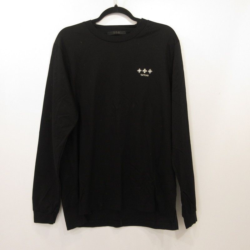 【姫路東店】 中古 TATRAS | タトラス 長袖Ｔシャツ BELECI MTAT24S8242-M 国内正規タグ ブラック サイズ：2 【108】