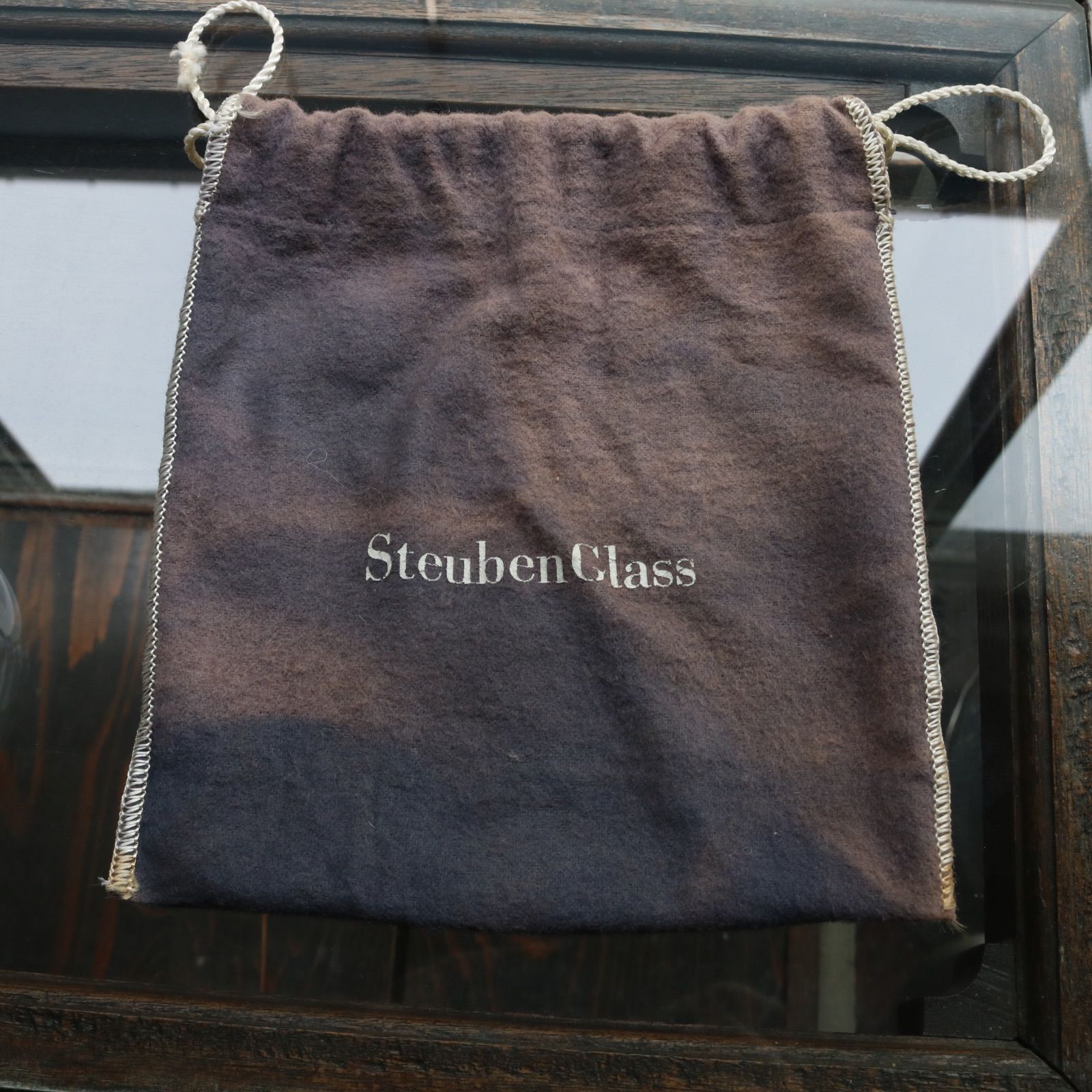 美品 スチューベン Steuben クリスタル アップル ラブジェネレーション 