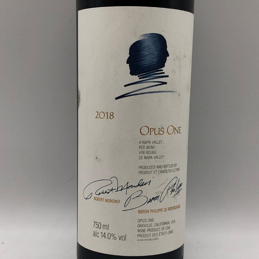 オーパスワン 2018 750ml 14% OPUS ONE 【K0】 - メルカリ