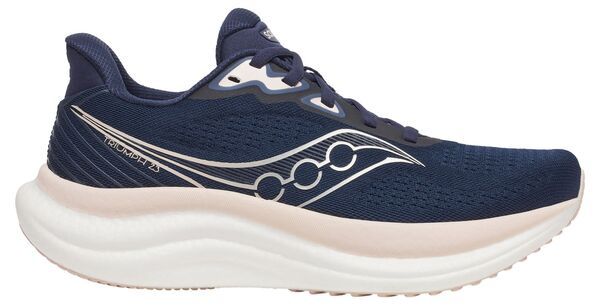 サッカニー レディース シューズ スニーカー Saucony Womens Triumph 23 Running Shoes NavyCameo ネイビー
