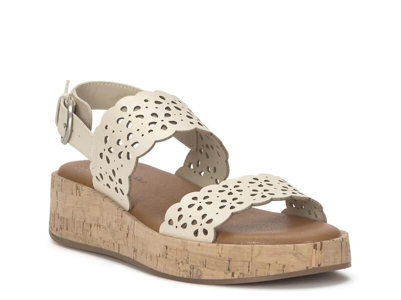 ラッキーブランド レディース シューズ サンダル Lucky Brand Elsie Wedge Sandal Bone Leather