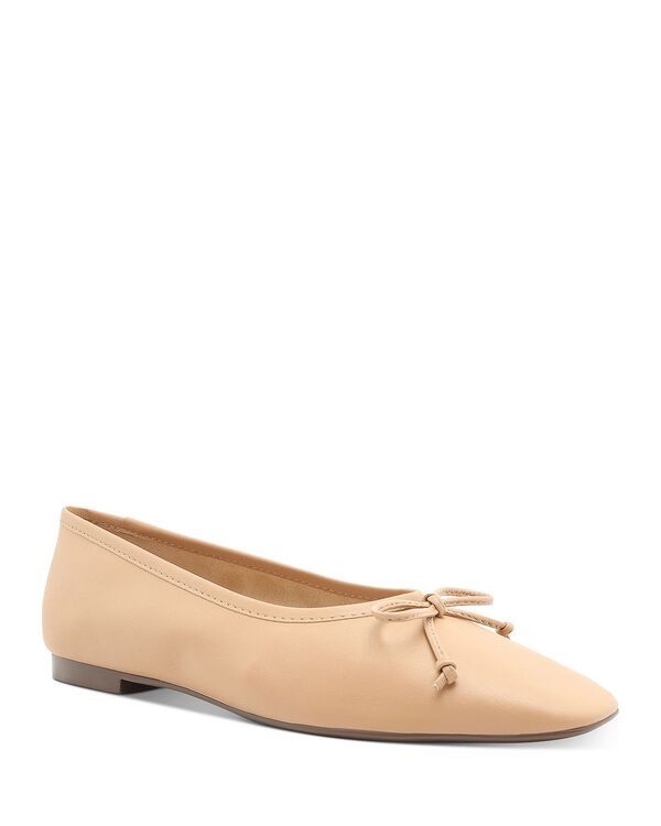 シュッツ レディース シューズ スリッポン・ローファー SCHUTZ Womens Arissa Slip On Flats Honey Beige Leather ベージュ