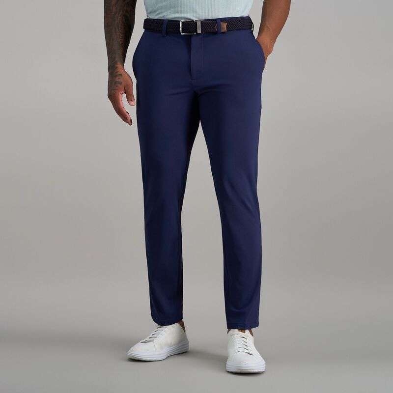 ハガー レディース ボトムス カジュアルパンツ Haggar Mensportravel Performance Athletic Fit Pants Navy ネイビー