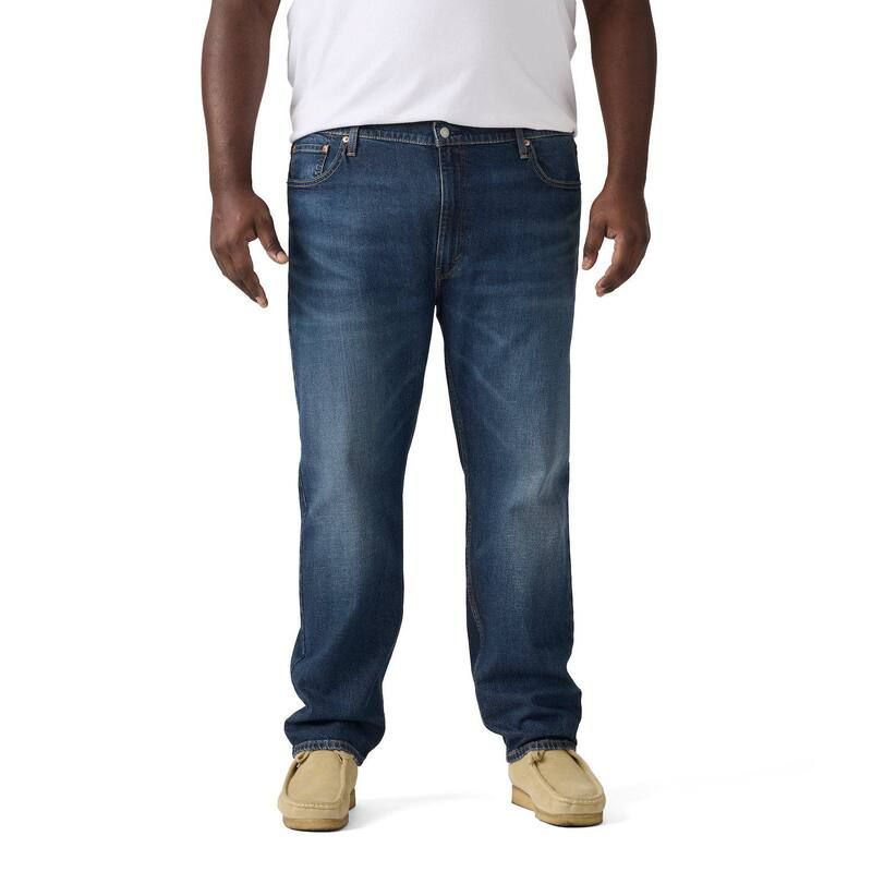 リーバイス レディース ボトムス デニムパンツ トール ジーンズ Big Tallevis 502 Regular TaperFit Stretch Jeans Bluexpanse ブルー