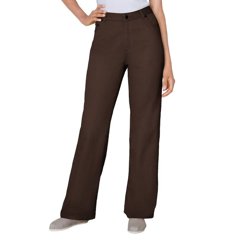 ウーマン ウィズイン レディース ボトムス デニムパンツ プラスサイズ コットン ジーンズ Woman Within Plusize Perfect Relaxed AllCotton Denim F