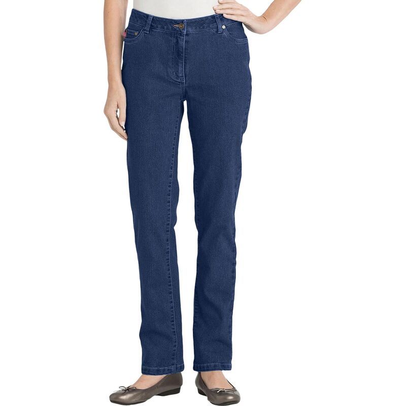 ウーマン ウィズイン レディース ボトムス デニムパンツ プラスサイズ ジーンズ Woman Within Plusize StretchDenim SlimLeg FivePocket Jeans