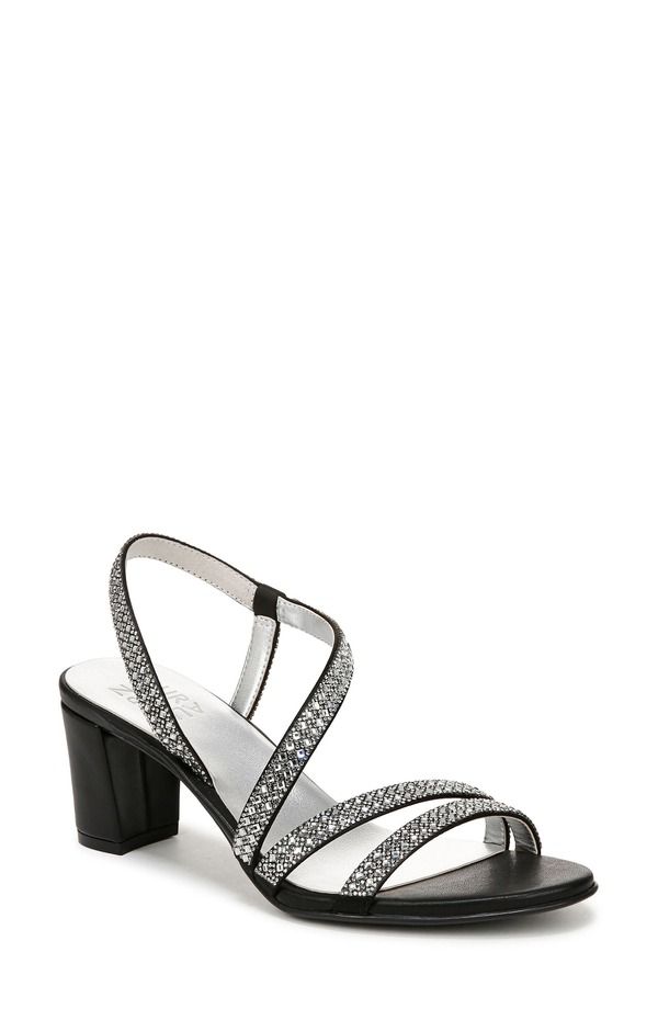 ナチュライザー レディース シューズ ヒール サンダル Naturalizer Vanessa Slingback Sandal Black ブラック