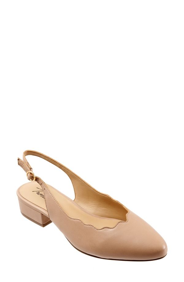 トロッターズ レディース シューズ ヒール Trotters Joselyn Slingback Nude