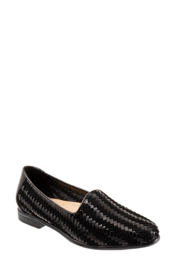 トロッターズ レディース シューズ パンプス Trotters Liz III Flat Black Black Patent ブラック