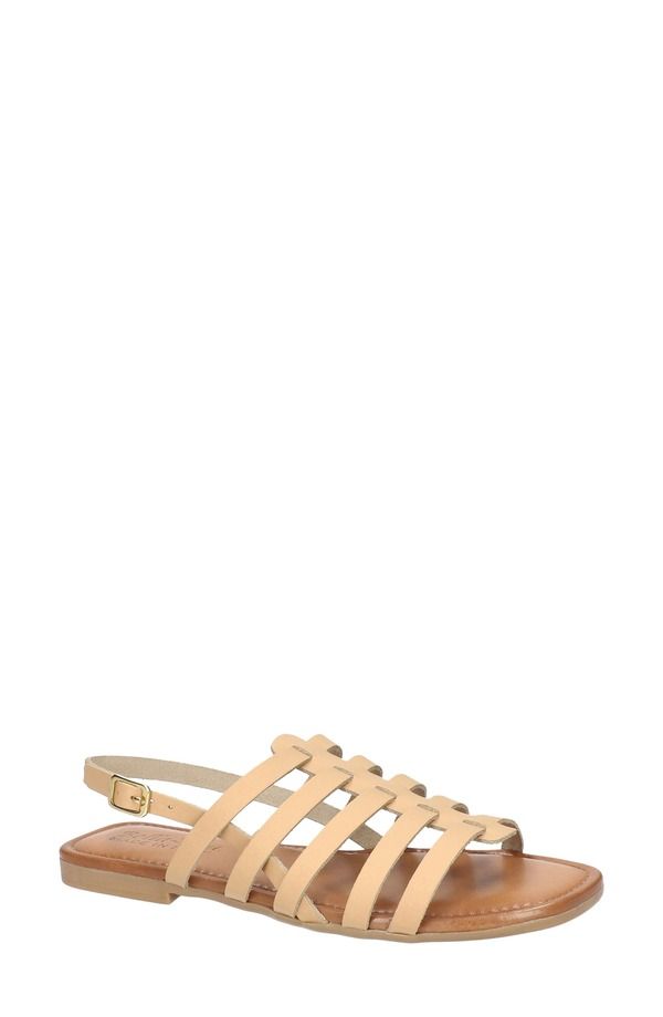 ベラヴィータ レディース シューズ サンダル Bella Vita UmaItaly Cage Sandal Beige Leather ベージュ