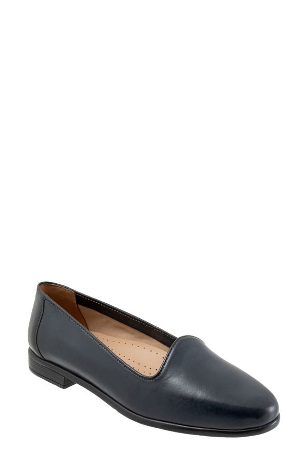 トロッターズ レディース シューズ パンプス Trotters Liz Lux Flat Multiple Widths Available Navy ネイビー