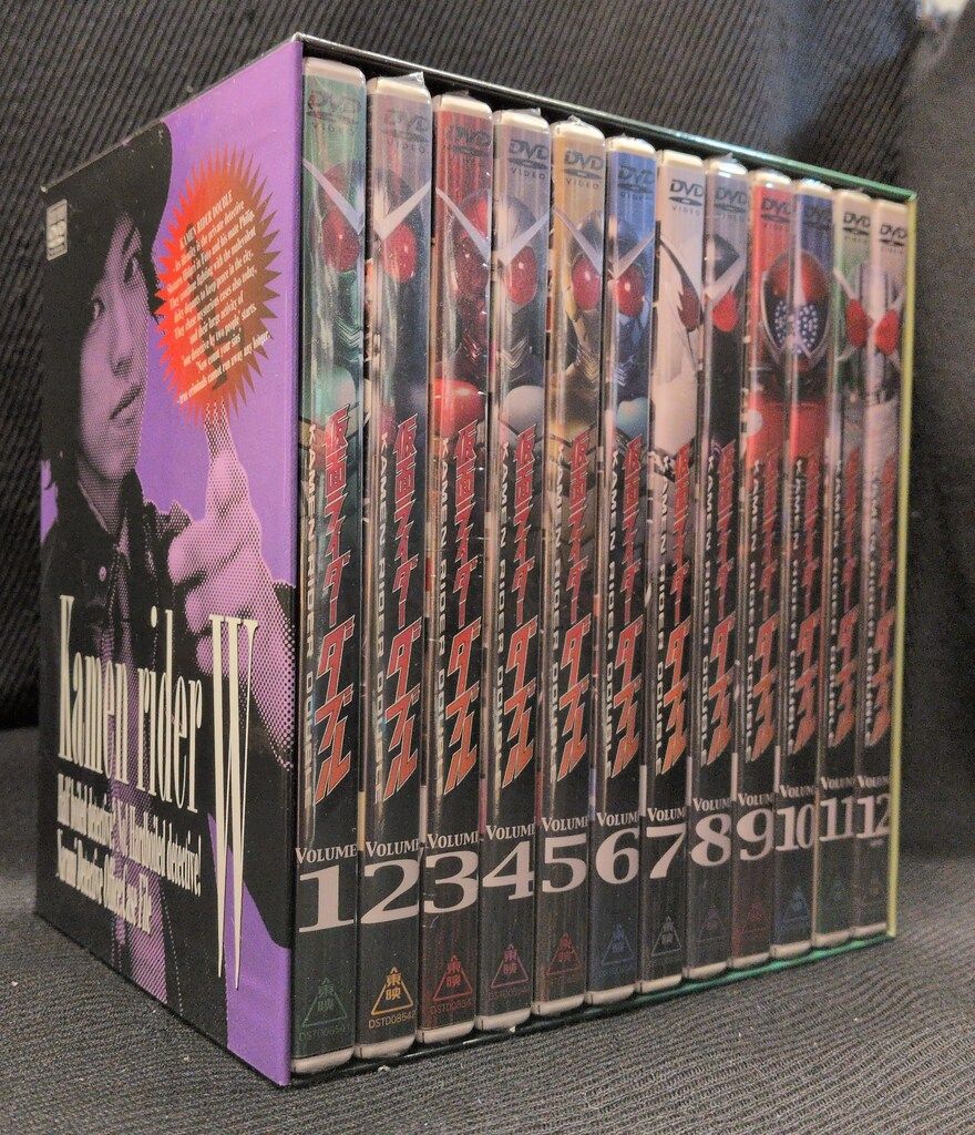 特撮DVD 初回)仮面ライダーW 全12巻セット ※7巻以外未開封
